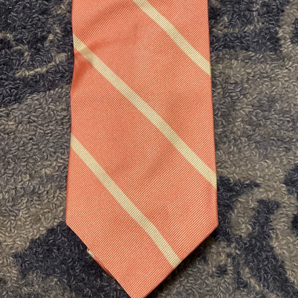 Brooks Brothers Pink Silk Tie
